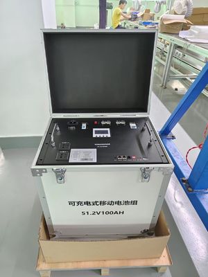 48V 서버 랙 배터리 텔레콤 Lifepo4 가지고 다닐 수 있는 동력화차
