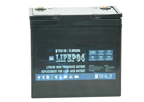 ABS 가지고 다닐 수 있는 보조 전력 리튬 배터리 Lifepo4 12v 50ah