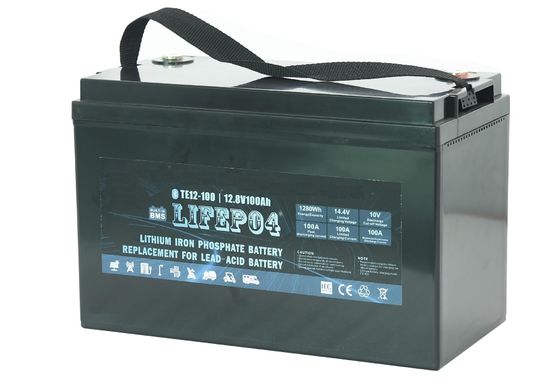보조 전력 리튬 배터리를 위한 12V 75AH 가지고 다닐 수 있는 Lifepo4 배터리