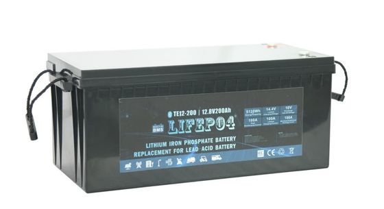 보조 전력을 위한 가지고 다닐 수 있는 ABS 12v 150ah Lifepo4 배터리
