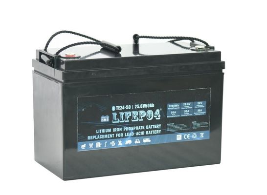 가지고 다닐 수 있는 24v 50ah Lifepo4 배터리 리튬 건전지 팩