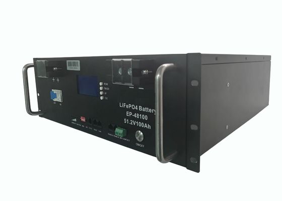 51.2V 50AH 텔레콤 여벌 전지 쿠퍼 서버 랙 Lifepo4
