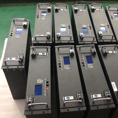 4800wh 텔레콤 배터리 백업 시스템 48v 75ah 배터리 저장 랙