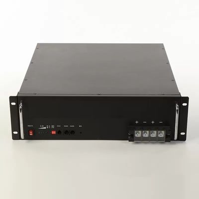51.2V 50AH 태양 밧데리 뱅크 랙 Lifepo4 배터리 랙 보수할 필요가 없는