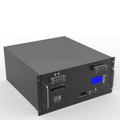 48V 100AH는 신 배터리 랙 4800wh 업 배터리 랙을 이끕니다