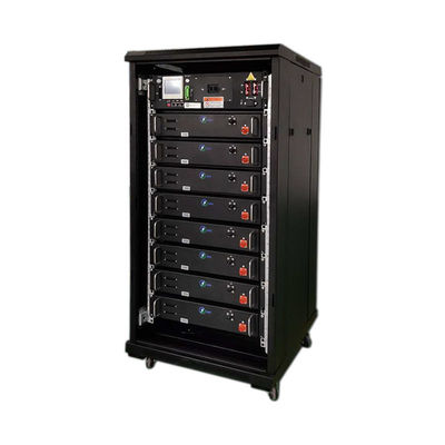 태양 시스템 4800wh 배터리 랙 시스템을 위한 51.2V 100AH 배터리 랙