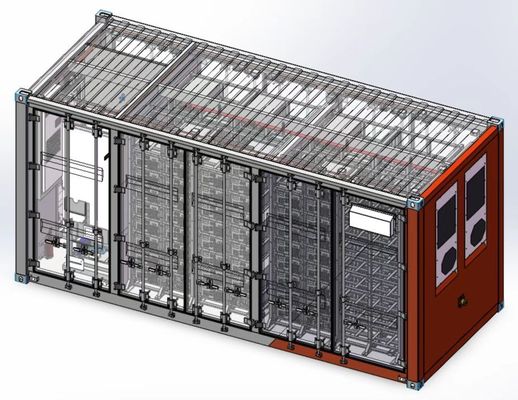1.3 MWH 베스 배터리 에너지 저장 시스템 리튬 Lifepo4 에너지 ESS
